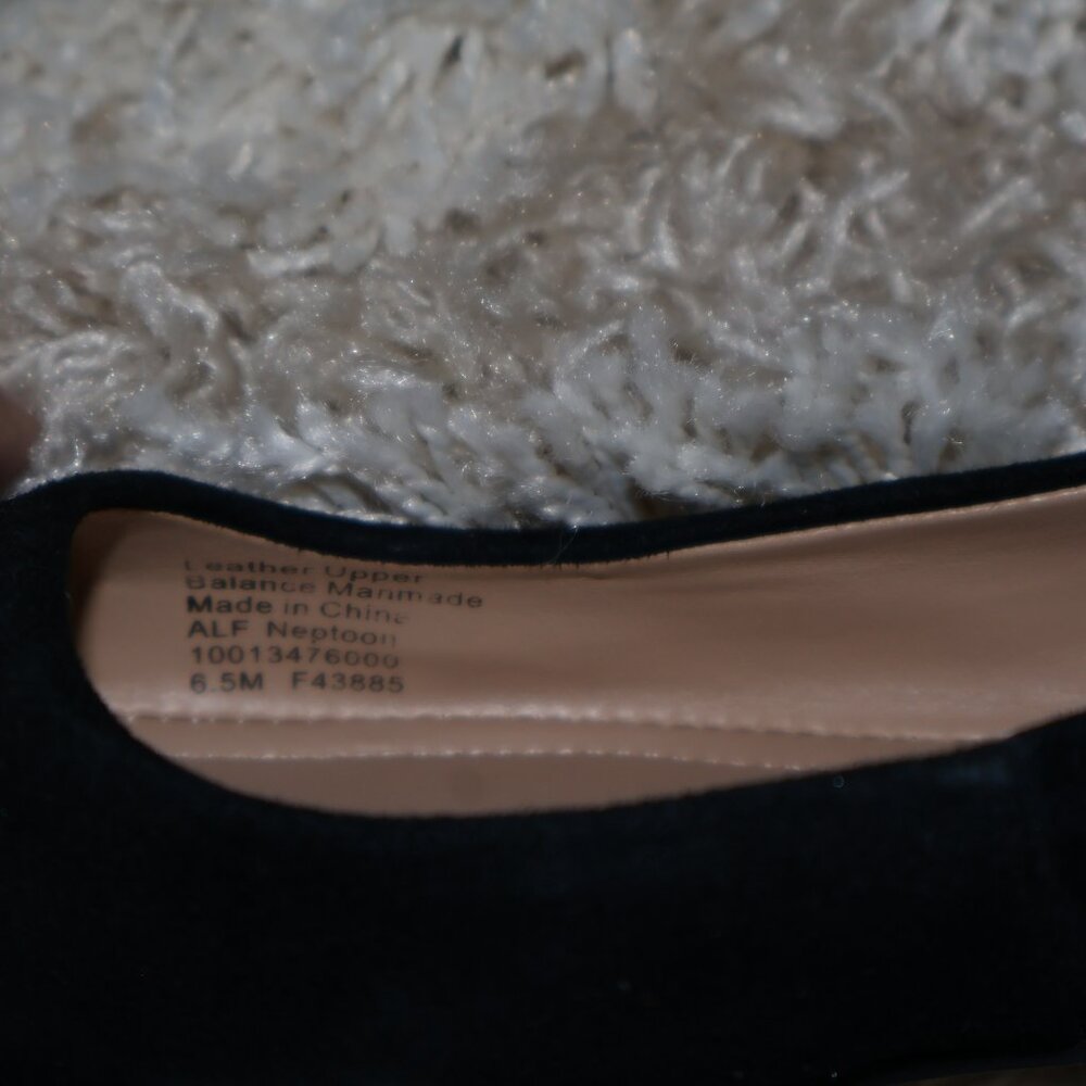 Alfani Womens Neptoon Suede Ballet Flats Goldtip Toe Stepflex 6.5 - Picture 3 of 11